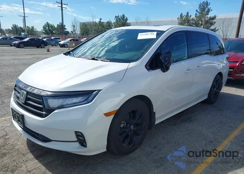 2023 Honda Odyssey Sport from USA, damaged, VIN 5FNRL6H77PB011088